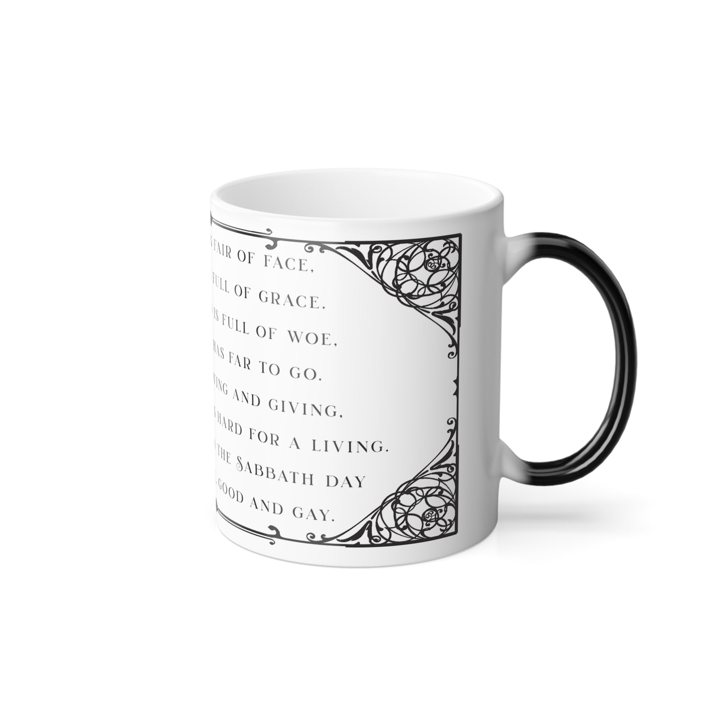 Monday's Child - Color Morphing Mug, 11oz