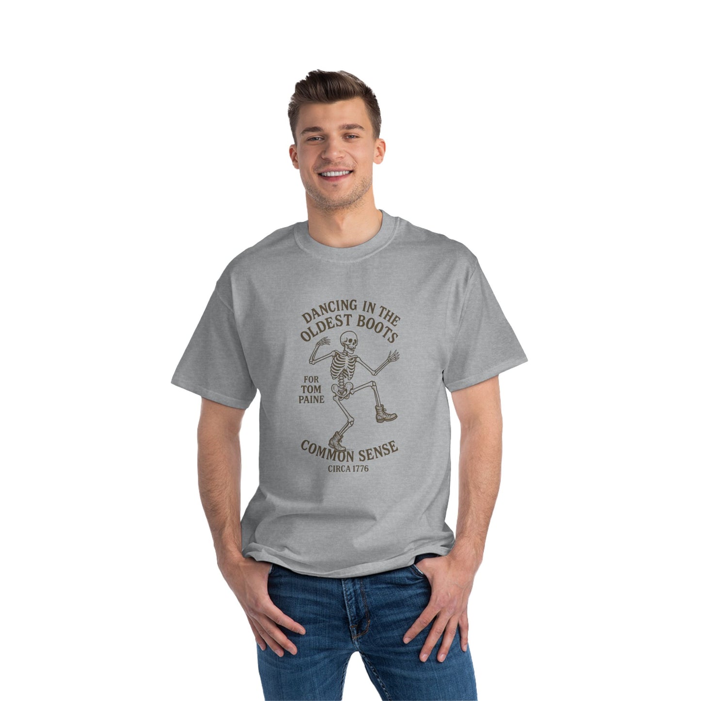 Vintage Skeleton Dance T-Shirt, Halloween Apparel, Casual Graphic Tee, Gift for Music Lovers, Summer Fashion, Unisex Shirt