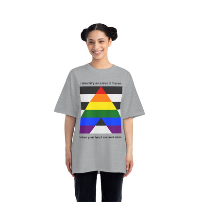 Gen X Karen as Pride Ally T-Shirt, LGBTQ+ Support Shirt, Gender Identity Tee, Rainbow Graphic Tee, Advocacy Wear